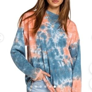 Free People Oversized Long Sleeve Tee. Size Small.
